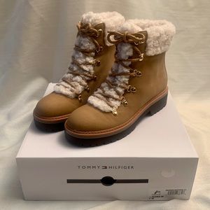 Tommy Hilfiger Ron 2 Fur lined Combat Boots 7m&7.5